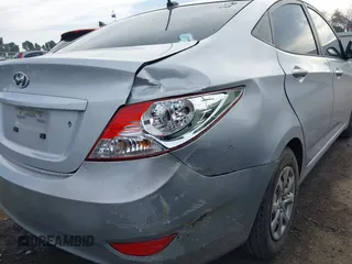 2013 Hyundai Accent GLS with VIN KMHCT4AE6DU481193, listed as a IAAI auction lot 41652387 with 148,420 mi miles. Bid and sale history available at carsss.com. Image 16.