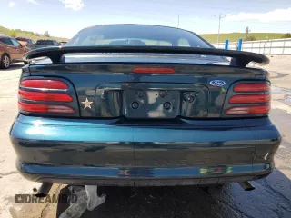 1995 Ford Mustang GT with VIN 1FALP42T5SF103346, listed as a Copart auction lot 56422635 with 31,616 mi miles and Salvage title. Bid and sale history available at DreamBid. Image 6.