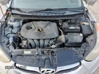 2013 Hyundai Elantra GLS z VIN KMHDH4AE2DU754975, wystawiony jako Copart lot #59701275 z przebiegiem 180 451 mil mil oraz Szkoda całkowita • Salvage title. Historia ofert i sprzedaży dostępna na DreamBid. Obrazek 11.