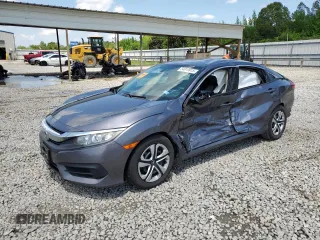 2017 Honda Civic LX with VIN 19XFC2F57HE053829, listed as a Copart auction lot 54919915 with 116,048 mi miles and Salvage title. Bid and sale history available at DreamBid. Image 1.