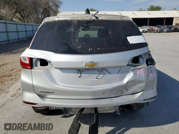 2018 Chevrolet Equinox LT with VIN 3GNAXJEV5JS594709, listed as a Copart auction lot 49075595 with 109,313 mi miles and Salvage Title. Bid and sale history available at carsss.com. Image 6.