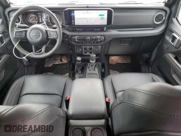2024 Jeep Gladiator Sport S with VIN 1C6HJTAG2RL125730, listed as a Copart auction lot 60064095 with 10,173 mi miles and Salvage title. Bid and sale history available at DreamBid. Image 8.