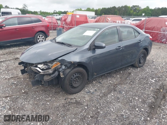 2016 Toyota Corolla L with VIN 2T1BURHEXGC697470, listed as a IAAI auction lot 42191570 with 254,530 mi miles and . Bid and sale history available at DreamBid. Image 2.