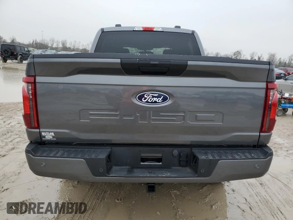 2024 Ford F-150 STX with VIN 1FTEW2KP8RKE37496, listed as a Copart auction lot 88336225 with 1,780 mi miles and Salvage Title. Bid and sale history available at carsss.com. Image 8.