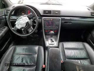 2007 Audi A4 2.0T with VIN WAUSF78E27A172158, listed as a Copart auction lot 57166835 with 217,654 mi miles and Salvage title. Bid and sale history available at DreamBid. Image 8.