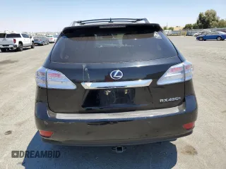2012 Lexus RX 450h with VIN JTJBC1BA7C2050279, listed as a Copart auction lot 63818645 with 135,726 mi miles and Salvage title. Bid and sale history available at DreamBid. Image 6.