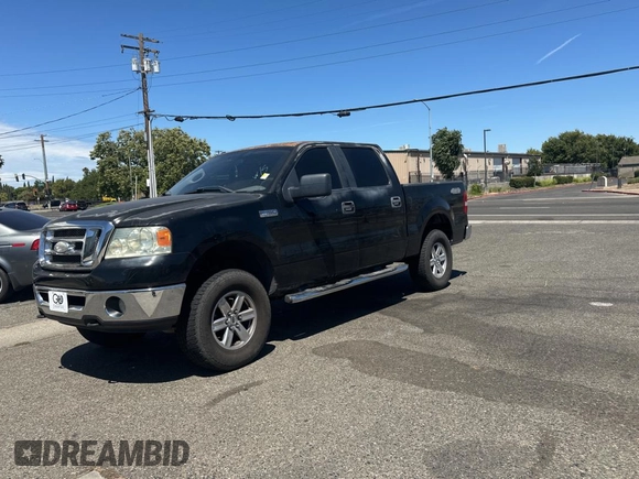 2007 Ford F-150 XLT with VIN 1FTPW14V37KD04897, listed as a Copart auction lot 66037465 with 188,945 mi miles and Clean title. Bid and sale history available at DreamBid. Image 2.