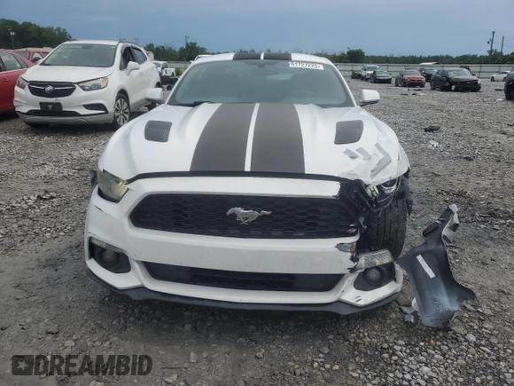 2016 Ford Mustang V6 with VIN 1FA6P8AM2G5321336, listed as a Copart auction lot 61727225 with 146,828 mi miles and Salvage title. Bid and sale history available at DreamBid. Image 5.