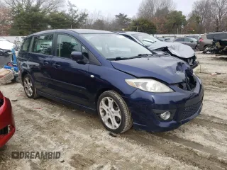 2009 Mazda 5 Sport with VIN JM1CR29L890332275, listed as a Copart auction lot 87152704 with 117,945 mi miles and Salvage title. Bid and sale history available at DreamBid. Image 4.