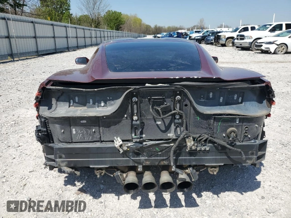 2016 Chevrolet Corvette 1LT with VIN 1G1YB2D72G5123224, listed as a Copart auction lot 52200185 with 121,893 mi miles and Clean title. Bid and sale history available at DreamBid. Image 6.