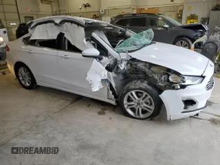 2020 Ford Fusion SE with VIN 3FA6P0HD7LR202549, listed as a Copart auction lot 82451564 with 0 mi miles and Salvage Title. Bid and sale history available at carsss.com. Image 4.