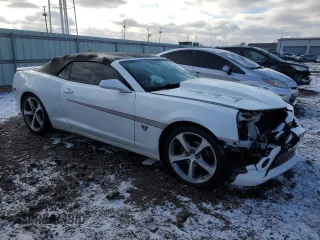 2015 Chevrolet Camaro LT with VIN 2G1FF3D32F9229334, listed as a Copart auction lot 87362094 with 116,134 mi miles and Salvage Title. Bid and sale history available at carsss.com. Image 4.