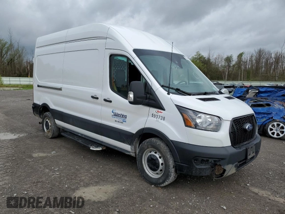 2022 Ford Transit Cargo z VIN 1FTBR1X85NKA58035, wystawiony jako Copart lot #55454515 z przebiegiem 90 769 mil mil oraz Szkoda całkowita • Salvage title. Historia ofert i sprzedaży dostępna na DreamBid. Obrazek 4.