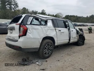 2024 GMC Yukon XL AT4 with VIN 1GKS2HKD1RR385020, listed as a Copart auction lot 82573604 with Not Provided miles and Salvage Title. Bid and sale history available at carsss.com. Image 3.