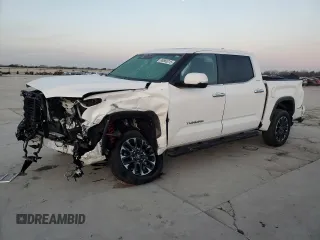2025 Toyota Tundra Limited with VIN 5TFJA5DB5SX272919, listed as a Copart auction lot 88666215 with Not provided miles and Salvage title. Bid and sale history available at DreamBid. Image 1.