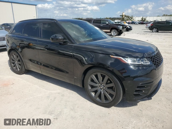 2018 Land Rover Range Rover Velar R-Dynamic HSE with VIN SALYM2RV7JA759511, listed as a Copart auction lot 47464325 with 87,603 mi miles and Clean title. Bid and sale history available at DreamBid. Image 4.