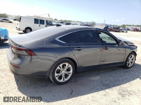 2023 Honda Accord LX with VIN 1HGCY1F27PA014990, listed as a Copart auction lot 53716205 with 24,211 mi miles and Non Repairable. Bid and sale history available at DreamBid. Image 3.