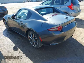 2018 Mazda MX-5 Miata RF Grand Touring with VIN JM1NDAM76J0203600, listed as a IAAI auction lot 41850985 with 89,552 mi miles. Bid and sale history available at carsss.com. Image 3.
