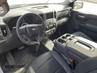 2020 Chevrolet Silverado 1500 Work Truck with VIN 3GCNWAEH5LG217679, listed as a Copart auction lot 46077455 with 105,689 mi miles and Clean Title. Bid and sale history available at DreamBid. Image 8.