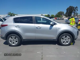 2017 Kia Sportage LX with VIN KNDPMCAC8H7130334, listed as a IAAI auction lot 42184166 with 128,364 mi miles and . Bid and sale history available at carsss.com. Image 13.