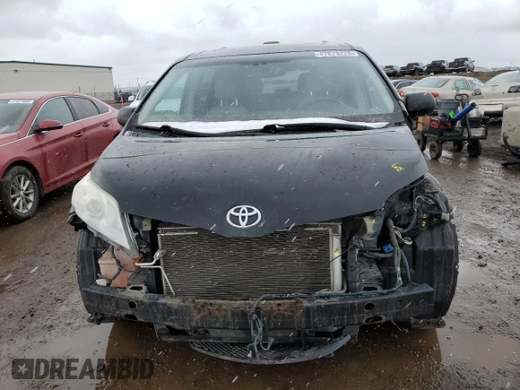 2012 Toyota Sienna XLE with VIN 5TDDK3DC3CS045999, listed as a Copart auction lot 47673225 with 290,448 mi miles and Salvage Title. Bid and sale history available at carsss.com. Image 5.