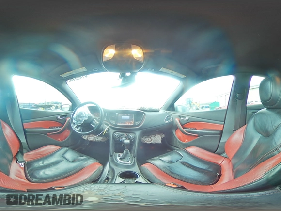 2013 Dodge Dart GT with VIN 1C3CDFCB5DD341222, listed as a Copart auction lot 41402785 with 186,903 mi miles and Salvage title. Bid and sale history available at DreamBid. Image 15.