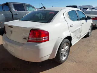 2008 Dodge Avenger SXT with VIN 1B3LC56R78N656770, listed as a IAAI auction lot 41636397 with 172,346 mi miles. Bid and sale history available at carsss.com. Image 4.