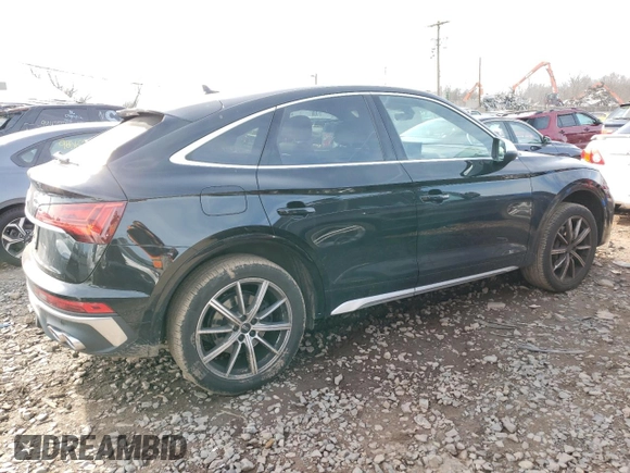 2022 Audi SQ5 Sportback Premium with VIN WA114AFY9N2035881, listed as a Copart auction lot 46407743 with 14,901 mi miles and . Bid and sale history available at DreamBid. Image 3.