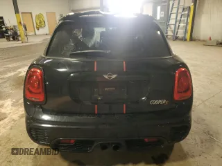 2015 MINI Hardtop 4 Door S with VIN WMWXU3C55F2B62019, listed as a Copart auction lot 46853535 with 124,919 mi miles and Salvage title. Bid and sale history available at DreamBid. Image 6.