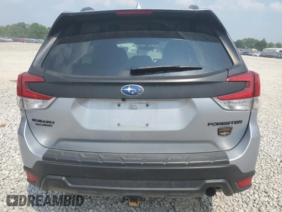 2023 Subaru Forester Wilderness with VIN JF2SKAMC7PH520075, listed as a Copart auction lot 59190715 with 40,834 mi miles and Salvage title. Bid and sale history available at DreamBid. Image 6.