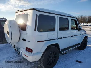 2022 Mercedes-Benz G with VIN W1NYC7HJ0NX458788, listed as a Copart auction lot 85795504 with Not Provided miles and Salvage Title. Bid and sale history available at carsss.com. Image 3.