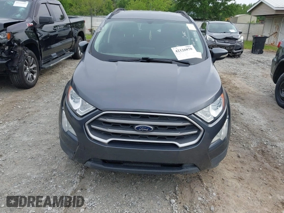2020 Ford EcoSport SE with VIN MAJ3S2GE8LC337853, listed as a IAAI auction lot 42126070 with Not Provided miles. Bid and sale history available at carsss.com. Image 6.