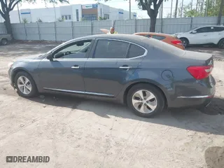 2015 Kia Cadenza Premium with VIN KNALN4D77F5177795, listed as a IAAI auction lot 42061727 with 112,063 mi miles. Bid and sale history available at carsss.com. Image 14.
