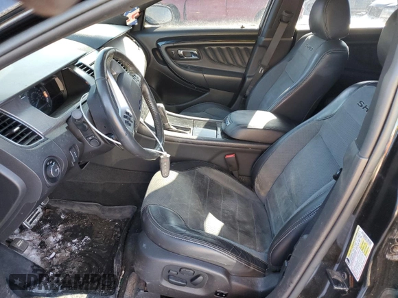 2014 Ford Taurus SHO with VIN 1FAHP2KT2EG147412, listed as a Copart auction lot 44856325 with 120,844 mi miles and Clean Title. Bid and sale history available at carsss.com. Image 7.