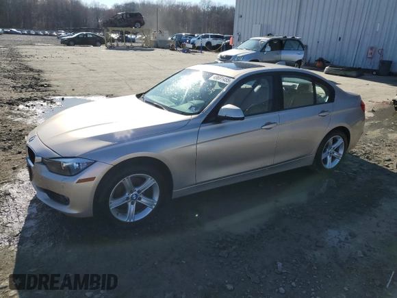 2015 BMW 3 Series 328i xDrive with VIN WBA3B5G53FNS17704, listed as a Copart auction lot 49691455 with 86,560 mi miles and Salvage Title. Bid and sale history available at carsss.com. Image 1.