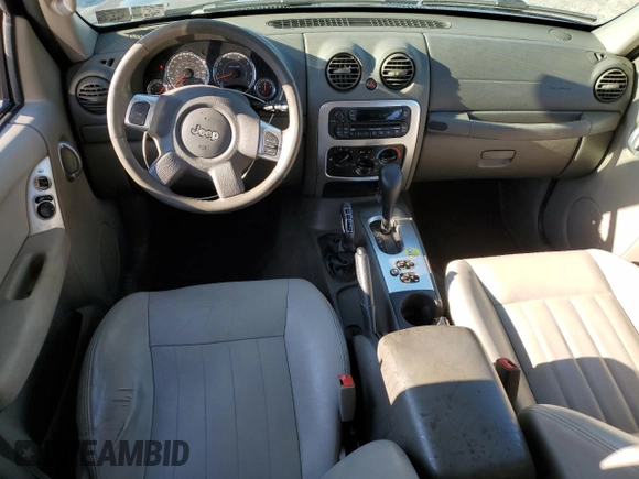 2007 Jeep Liberty Limited with VIN 1J4GL58K47W648130, listed as a Copart auction lot 48607455 with 167,853 mi miles and Salvage Title. Bid and sale history available at DreamBid. Image 8.