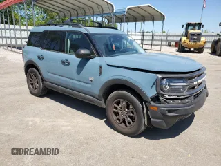 2021 Ford Bronco Sport Big Bend z VIN 3FMCR9B61MRA96683, wystawiony jako Copart lot #52989195 z przebiegiem 31 214 mil mil oraz Szkoda całkowita • Salvage title. Historia ofert i sprzedaży dostępna na DreamBid. Obrazek 4.