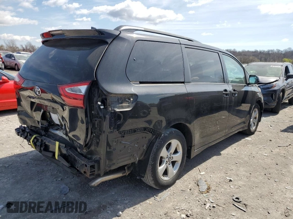 2018 Toyota Sienna LE Auto Access Seat with VIN 5TDKZ3DC5JS907703, listed as a Copart auction lot 50180255 with 83,551 mi miles and Salvage title. Bid and sale history available at DreamBid. Image 3.