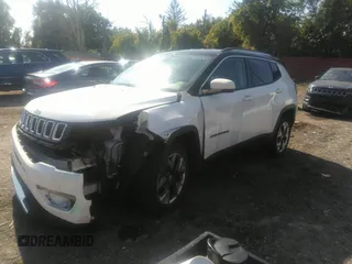 2020 Jeep Compass Limited with VIN 3C4NJDCB6LT234125, listed as a IAAI auction lot 40503327 with 35,535 mi miles and . Bid and sale history available at DreamBid. Image 2.