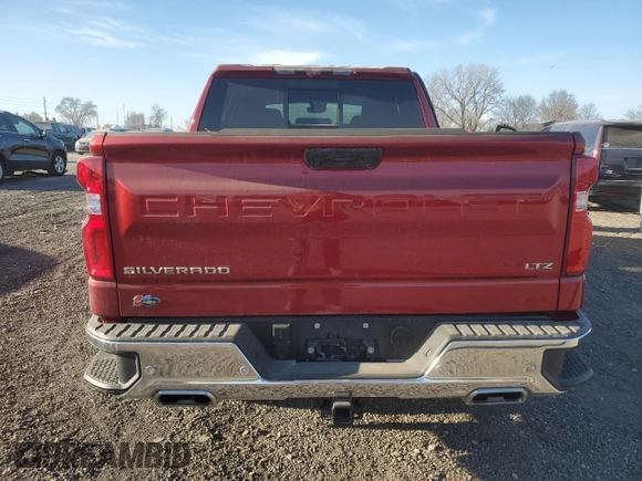 2024 Chevrolet Silverado 1500 LTZ with VIN 1GCUDGED0RZ223044, listed as a Copart auction lot 88441185 with 15,320 mi miles and Salvage Title. Bid and sale history available at DreamBid. Image 6.