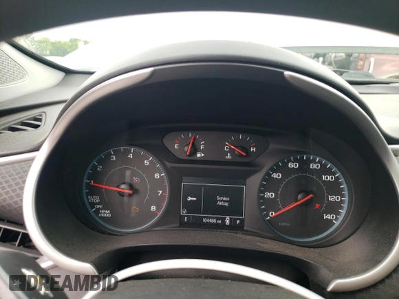 2016 Chevrolet Malibu LS with VIN 1G1ZB5ST5GF326916, listed as a Copart auction lot 59814265 with 104,466 mi miles and Salvage title. Bid and sale history available at DreamBid. Image 9.