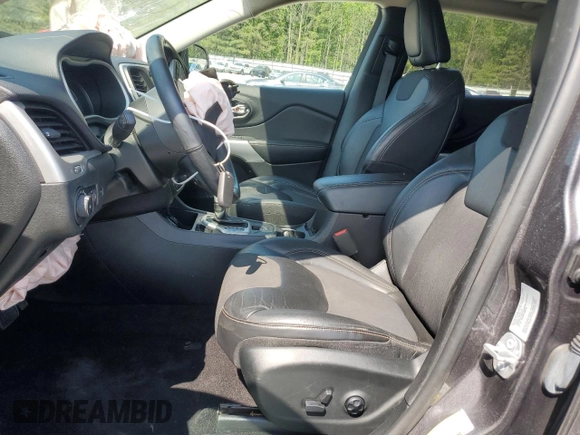 2018 Jeep Cherokee Latitude Plus with VIN 1C4PJLLX2JD524525, listed as a Copart auction lot 53624675 with 70,678 mi miles and Clean Title. Bid and sale history available at carsss.com. Image 7.