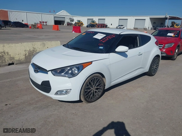 2017 Hyundai Veloster with VIN KMHTC6AD2HU309722, listed as a IAAI auction lot 41476969 with 125,155 mi miles. Bid and sale history available at carsss.com. Image 17.