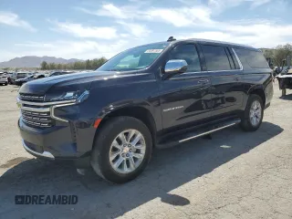 2023 Chevrolet Suburban Premier z VIN 1GNSCFKD3PR476310, wystawiony jako Copart lot #53097665 z przebiegiem 38 392 mil mil oraz Szkoda całkowita • Salvage title. Historia ofert i sprzedaży dostępna na DreamBid. Obrazek 1.