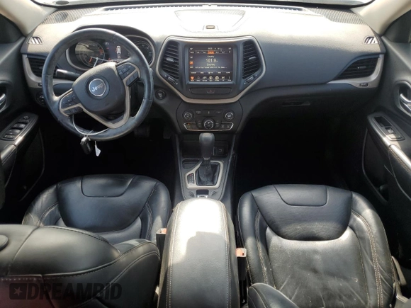 2017 Jeep Cherokee Limited with VIN 1C4PJLDB7HW516454, listed as a Copart auction lot 60927315 with 120,310 mi miles and Salvage title. Bid and sale history available at DreamBid. Image 8.