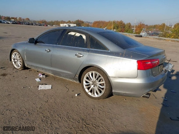 2012 Audi A6 3.0T Prestige with VIN WAUHGAFC7CN040232, listed as a IAAI auction lot 40731665 with 1 mi miles. Bid and sale history available at carsss.com. Image 3.