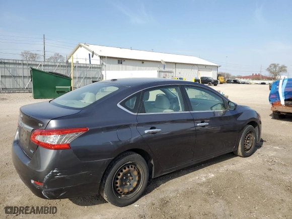 2014 Nissan Sentra SR with VIN 3N1AB7AP3EY255132, listed as a Copart auction lot 52460845 with 180,983 mi miles and Clean Title. Bid and sale history available at carsss.com. Image 3.