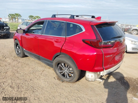 2022 Honda CR-V EX-L with VIN 5J6RW1H84NA022861, listed as a IAAI auction lot 41943584 with 1 mi miles. Bid and sale history available at carsss.com. Image 3.