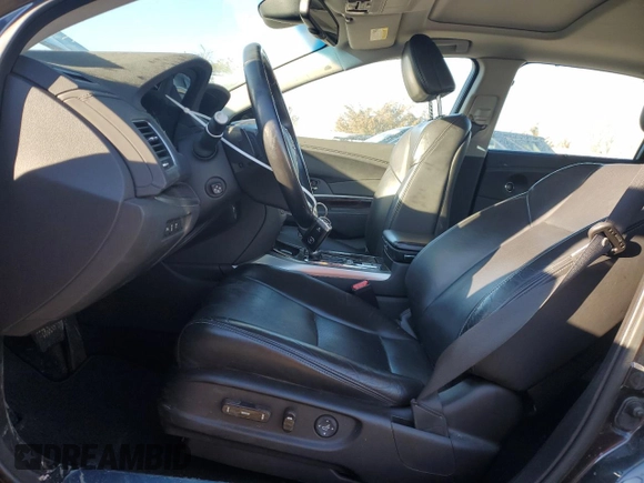 2014 Acura RLX Advance with VIN JH4KC1F91EC006406, listed as a Copart auction lot 45450345 with 187,089 mi miles and Salvage Title. Bid and sale history available at DreamBid. Image 7.