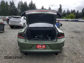 2019 Dodge Charger Scat Pack z VIN 2C3CDXGJ9KH593210, wystawiony jako Copart lot #56586775 z przebiegiem 73 405 mil mil oraz Szkoda całkowita • Salvage title. Historia ofert i sprzedaży dostępna na DreamBid. Obrazek 6.